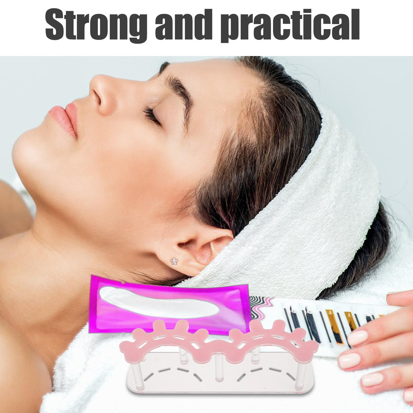 Eyelash Extension No 8 - 8-местный акриловый органайзер для пинцетов для
