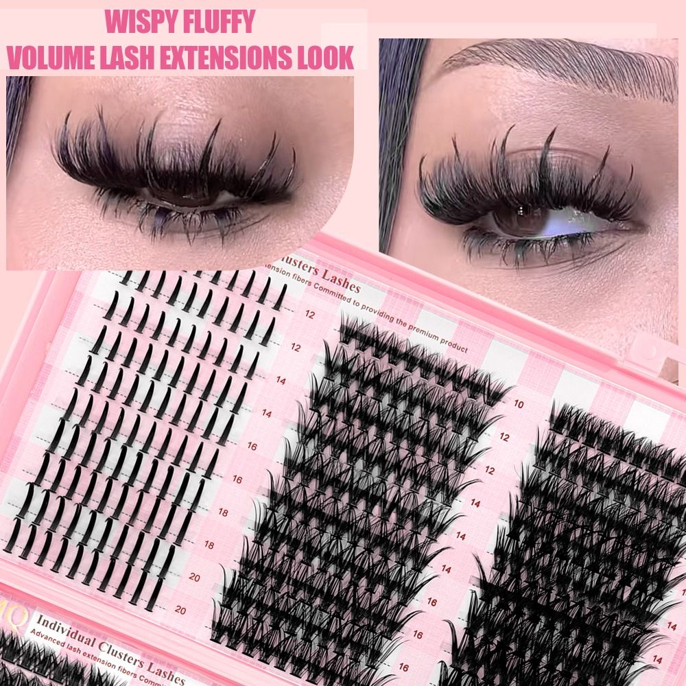 Eyelash Extension Volume Styles - Накладные ресницы длиной 9-16 мм, 3D