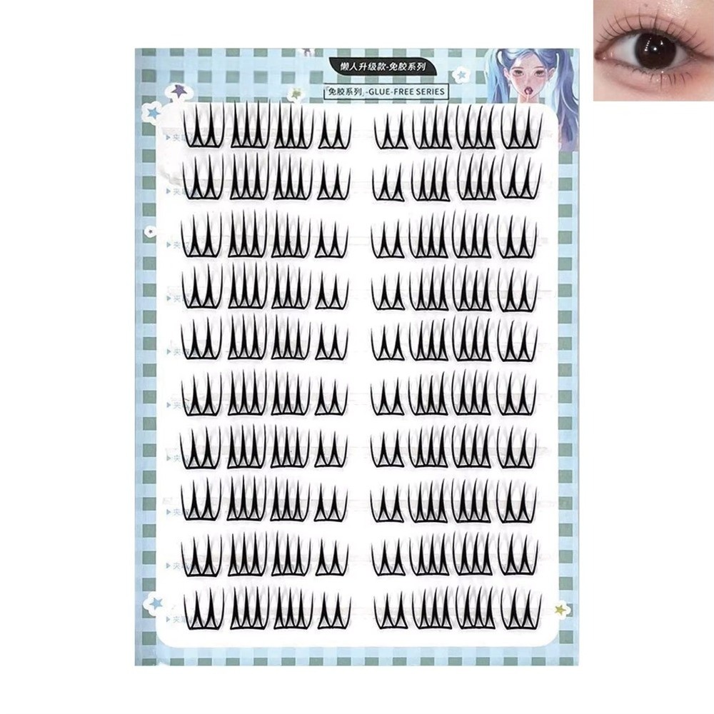 Корейские самоклеящиеся наклад – обзор и цена Eyelash Extension No 8