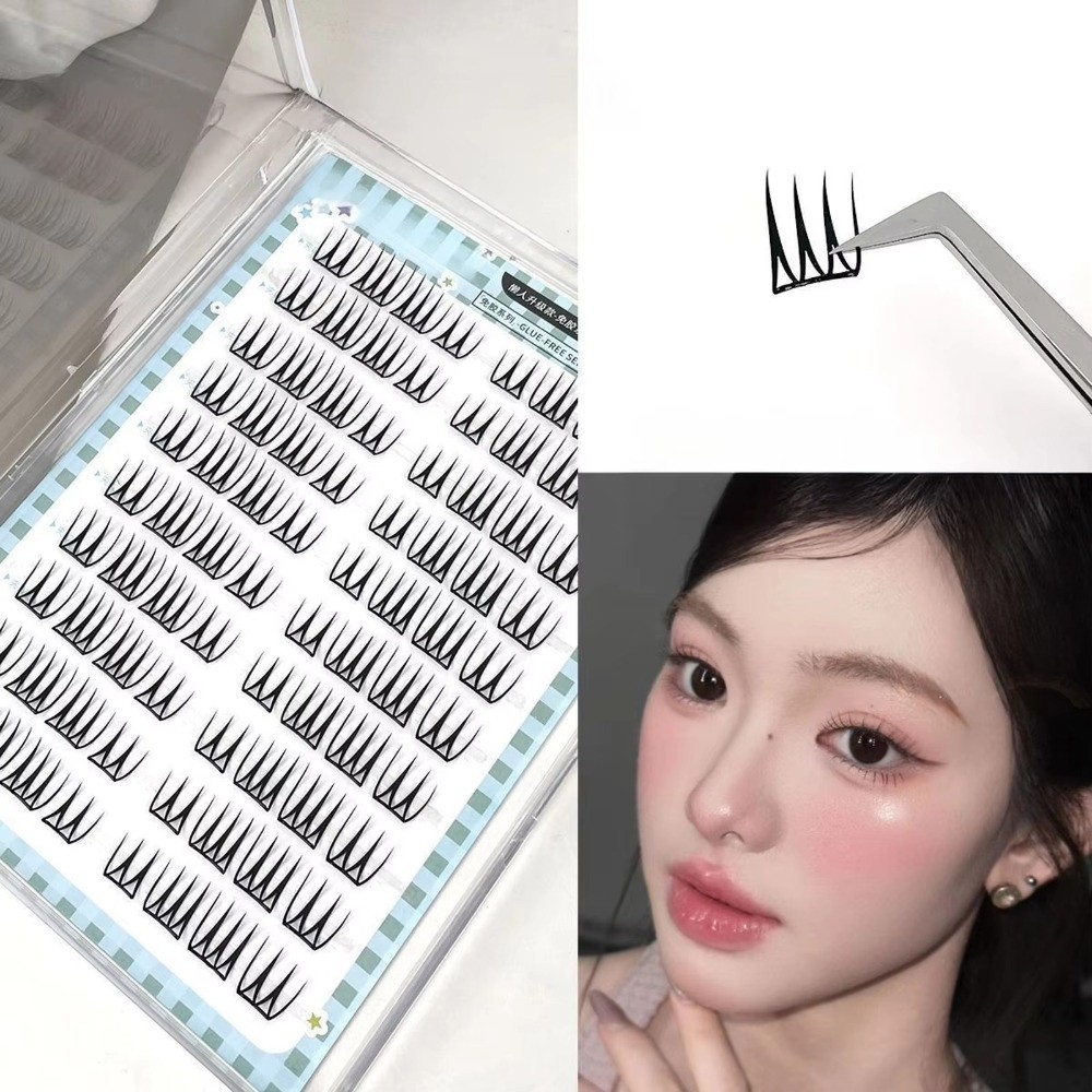 Корейские самоклеящиеся наклад – обзор и цена Eyelash Extension No 8