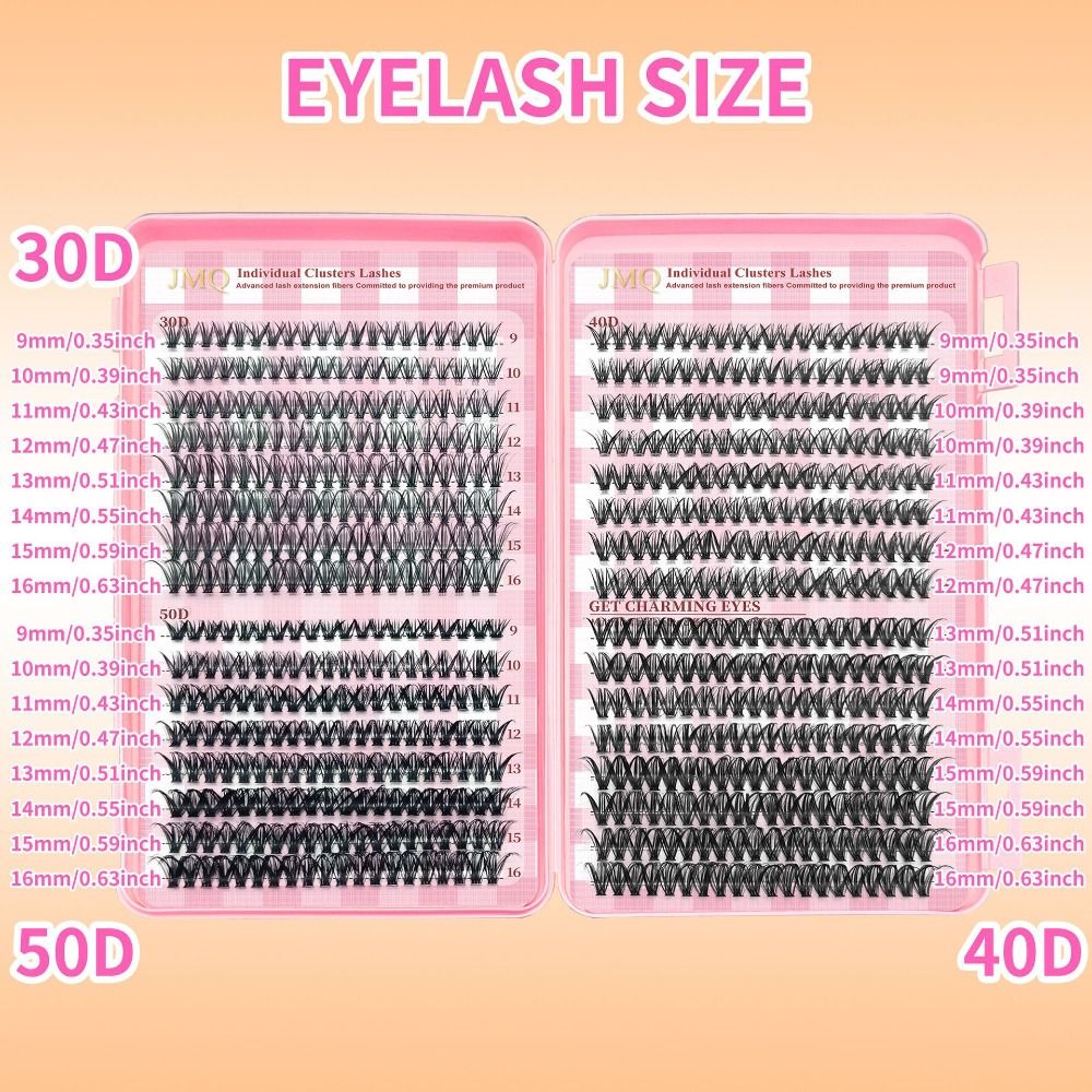 Накладные ресницы длиной 9-16  – обзор и цена Eyelash Extension Volume Styles
