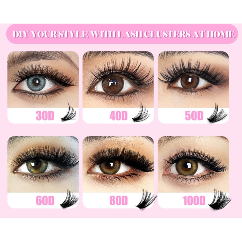 Накладные ресницы длиной 9-16  – обзор и цена Eyelash Extension Volume Styles