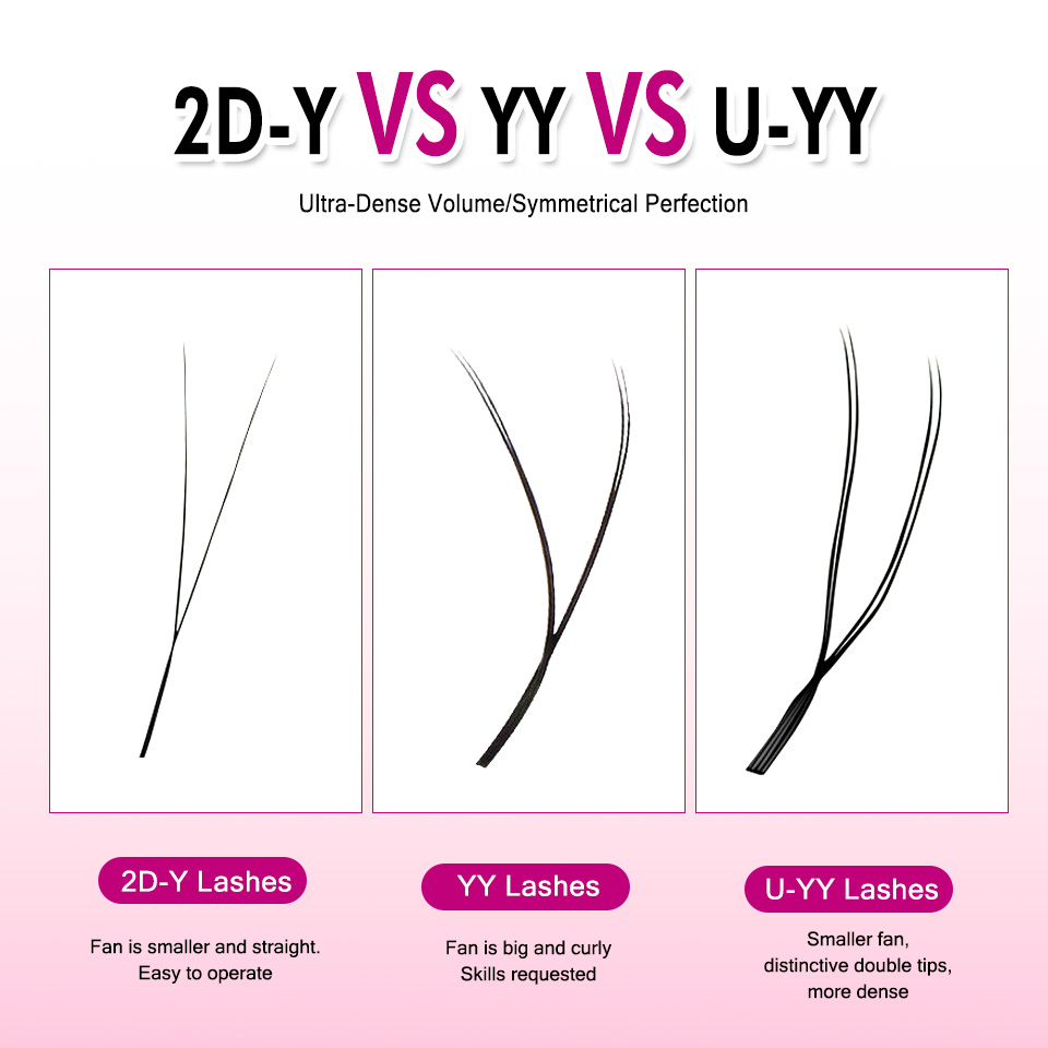 Новые накладные ресницы AGUUD  – обзор и цена Eyelash Extension Volume Styles