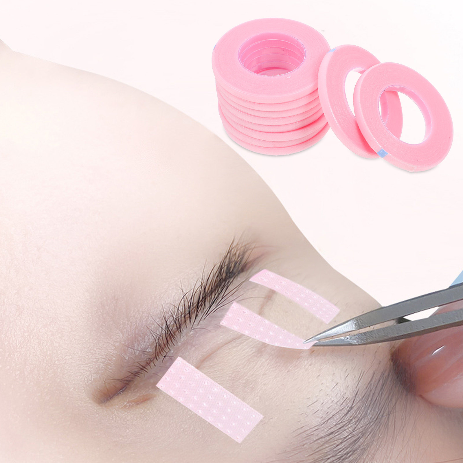 10 рулонов ленты для наращиван – обзор и цена Eyelash Extension For No Eyelid