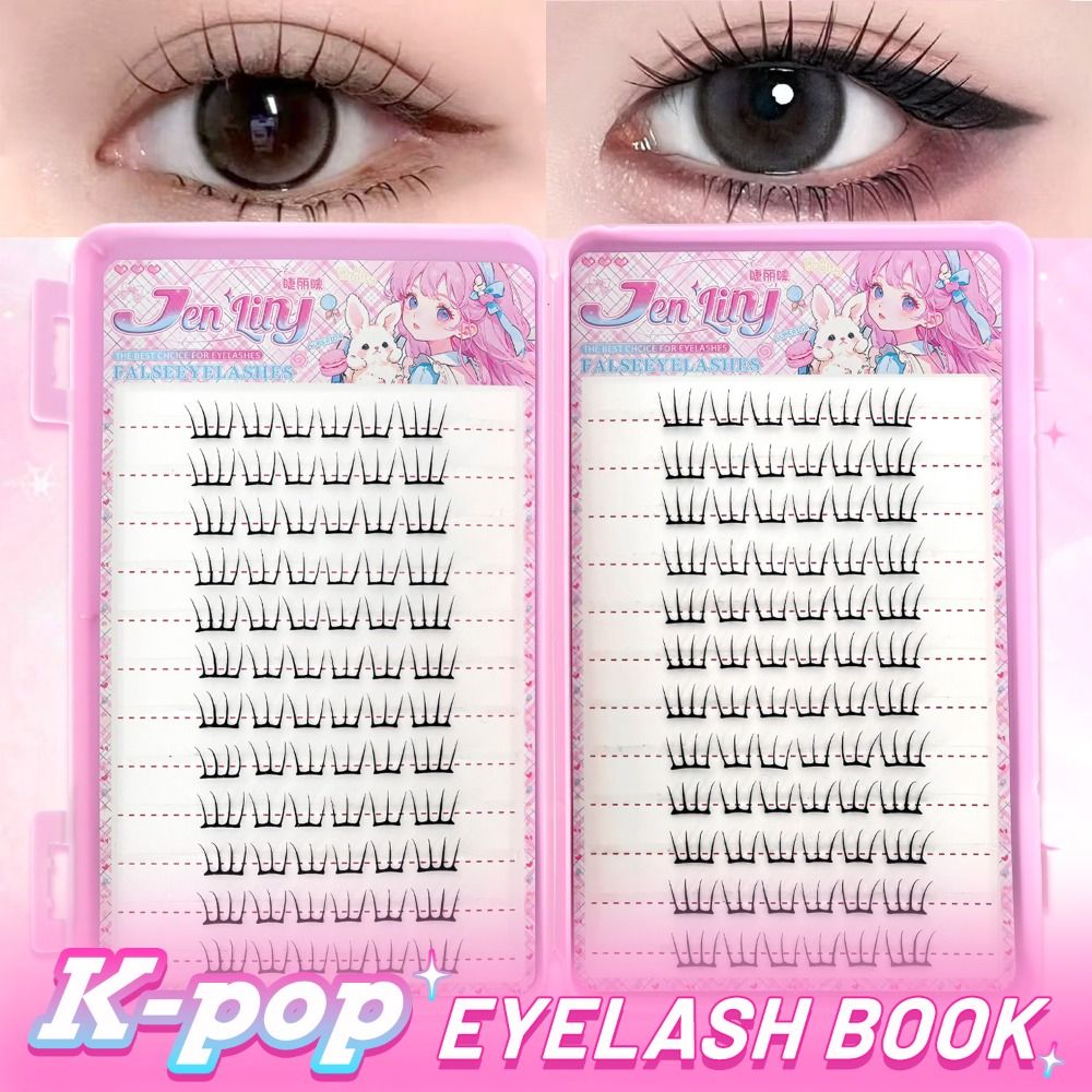 24 ряда накладных ресниц длино – обзор и цена Eyelash Extension No 8