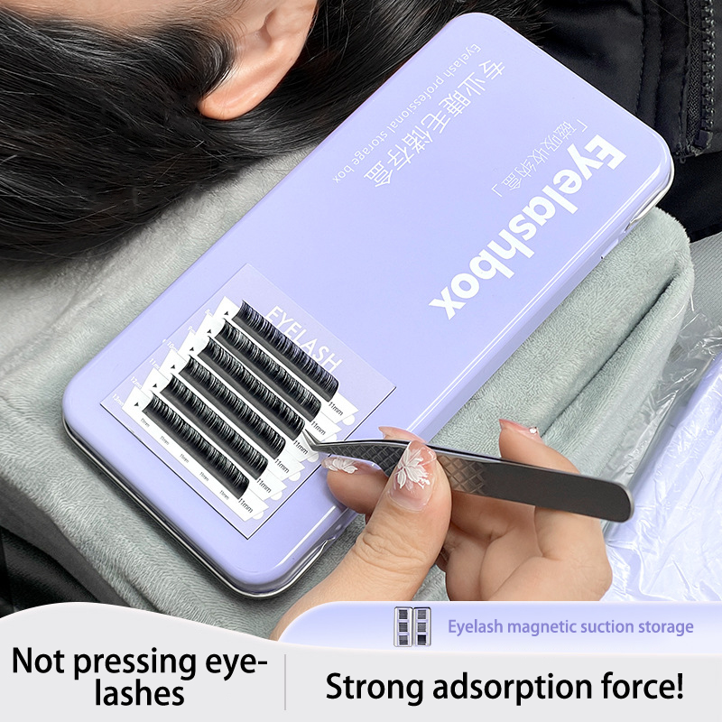 Однослойная коробка для наращи – обзор и цена Eyelash Extension Menu