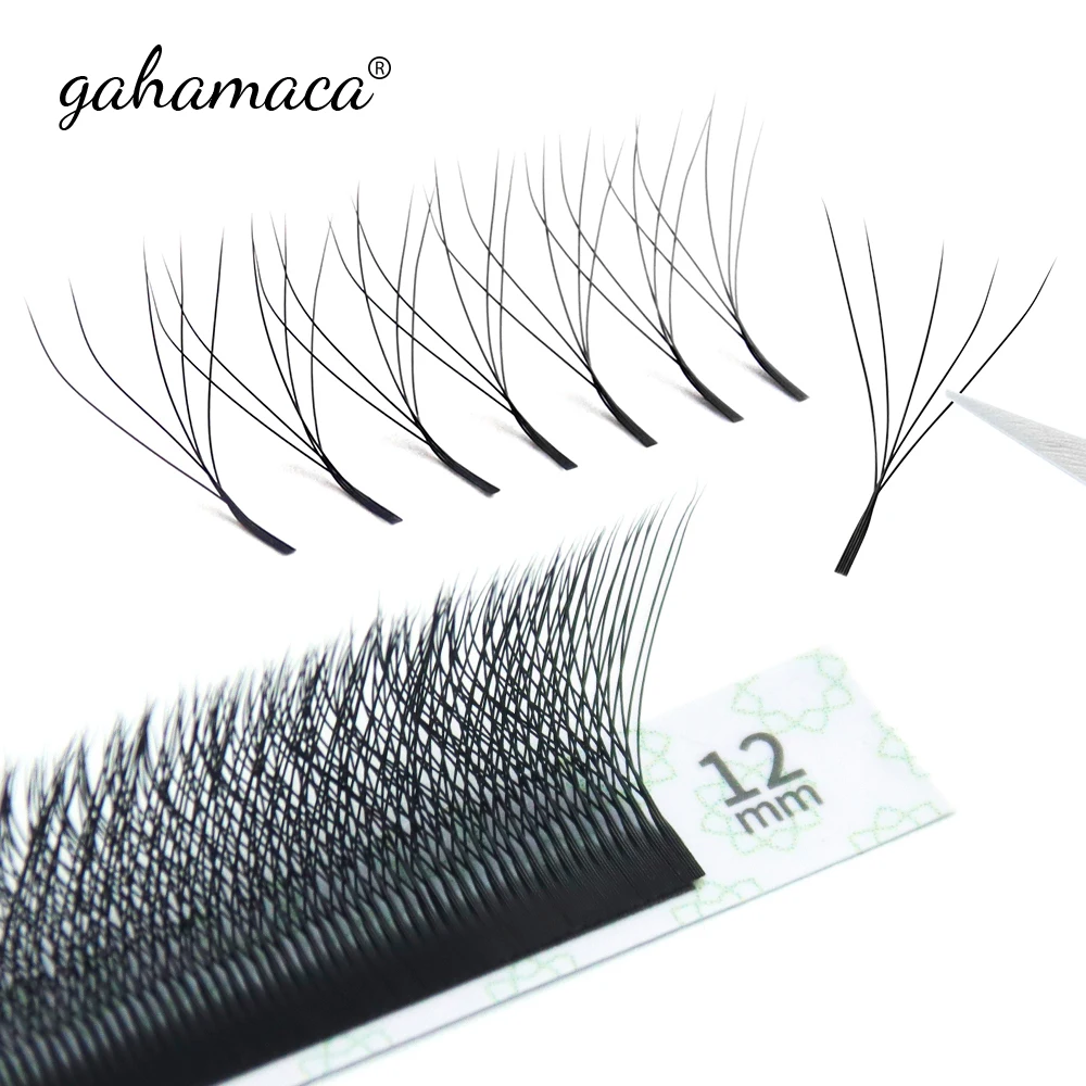 GAHAMACA Наращивание ресниц W- – обзор и цена Eyelash Extension Volume Styles