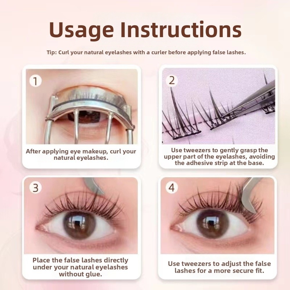 60 пучков черных самоклеящихся – обзор и цена Eyelash Extension No 8